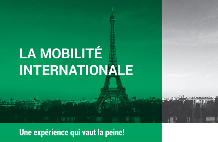 La mobilité internationale. Une expérience qui vaut la peine!