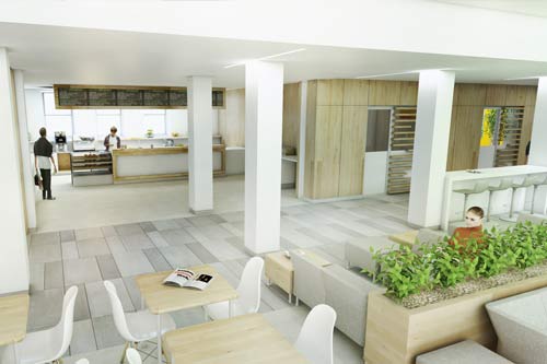 illsutration des la cuisine future