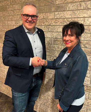 M. Serge Miville et Mme Lise Bourgeois