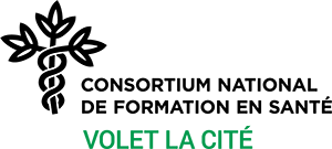 logo Consortium national de formation en santé, volet La Cité (CNFS-LC)